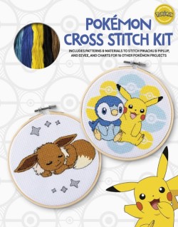 PokeMon Cross Stitch Book & Kit
