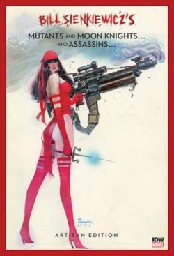 Bill Sienkiewiczs Mutants and Moon Knights and Assassins Artisan Edition