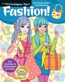 Manga Artists Coloring Book: Fashion!