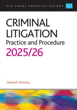 Criminal Litigation: 2025/26