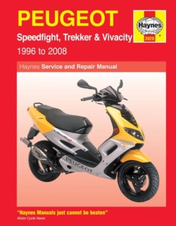 Peugeot Speedfight, Trekker & Vivacity Scooters (96 - 08)