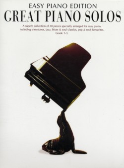 Great Piano Solos - the Black Book Easy Piano Ed.