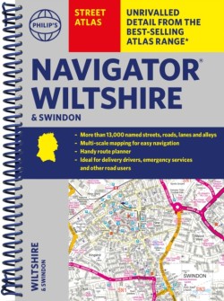 Philips Navigator Street Atlas Wiltshire and Swindon