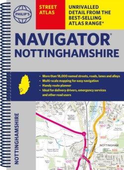 Philips Navigator Street Atlas Nottinghamshire