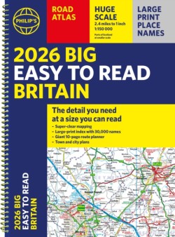 2026 Philips Big Easy to Read Britain Road Atlas