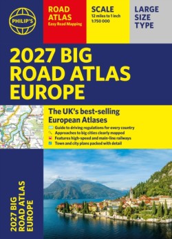Philips 2027 Big Road Atlas of Europe