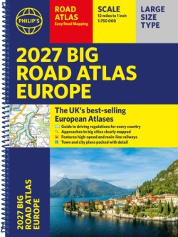Philips 2027 Big Road Atlas of Europe