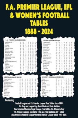 FA Premier League, EFL & Womens Football Tables 1888-2024