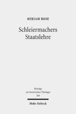 Schleiermachers Staatslehre