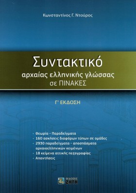 ΣΥΝΤΑΚΤΙΚΟ …