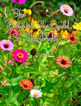 She Believ &hellip;