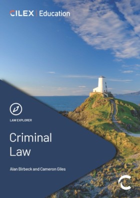 Criminal L …