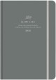 ΗΜΕΡ.WRITE YOUR FUTURE 26 SLOW LIFE-CHARCOAL 14*21 ΗΜΕΡΗΣΙΟ ΜΕ ΛΑΣΤΙΧΟ