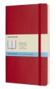 ΣΗΜΕΙΩΜΑΤΑΡΙΟ 13*21 LARGE MOLESKINE ΜΕ ΤΕΛΕΙΕΣ SCARLET RED