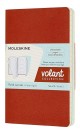 ΣΗΜΕΙΩΜΑΤΑΡΙΟ MOLESKINE VOLANT CORAL ORANGE-AQUA BLUE 09*14 POCKET ΡΙΓΕ (2 ΤΕΜΑΧΙΑ)