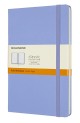ΣΗΜΕΙΩΜΑΤΑΡΙΟ 13*21 LARGE MOLESKINE ΡΙΓΕ HARD HYDRANGEA BLUE