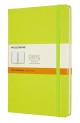 ΣΗΜΕΙΩΜΑΤΑΡΙΟ 13*21 LARGE MOLESKINE ΡΙΓΕ HARD LEMON GREEN