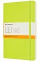 ΣΗΜΕΙΩΜΑΤΑΡΙΟ 13*21 LARGE MOLESKINE ΡΙΓΕ SOFT LEMON GREEN