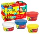 ΠΛΑΣΤΕΛΙΝΗ GIOTTO BEBE 100ΓΡ. ΜΠΛΕ-ΑΣΠΡΗ-ΚΟΚΚΙΝΗ-ΚΙΤΡΙΝΗ