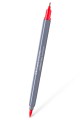 ΜΑΡΚΑΔΟΡΟΣ ΜΕ ΔΙΠΛΗ ΜΥΤΗ FABER GOLD AQUA BRUSH 122-BRILLIANT RED