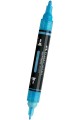 ΜΑΡΚΑΔΟΡΟΣ ΑΚΡΥΛΙΚΟΣ FABER ΜΕ ΔΙΠΛΗ ΜΥΤΗ 185948-ICE BLUE