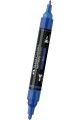 ΜΑΡΚΑΔΟΡΟΣ ΑΚΡΥΛΙΚΟΣ FABER ΜΕ ΔΙΠΛΗ ΜΥΤΗ 185921-BLUE