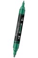 ΜΑΡΚΑΔΟΡΟΣ ΑΚΡΥΛΙΚΟΣ FABER ΜΕ ΔΙΠΛΗ ΜΥΤΗ 185995-METALLIC GREEN