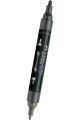 ΜΑΡΚΑΔΟΡΟΣ ΑΚΡΥΛΙΚΟΣ FABER ΜΕ ΔΙΠΛΗ ΜΥΤΗ 185997-METALLIC STEEL