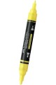 ΜΑΡΚΑΔΟΡΟΣ ΑΚΡΥΛΙΚΟΣ FABER ΜΕ ΔΙΠΛΗ ΜΥΤΗ 185956-NEON YELLOW