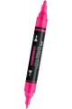 ΜΑΡΚΑΔΟΡΟΣ ΑΚΡΥΛΙΚΟΣ FABER ΜΕ ΔΙΠΛΗ ΜΥΤΗ 185953-NEON PINK