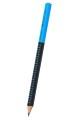 ΜΟΛΥΒΙ FABER GRIP HB ΔΙΧΡΩΜΟ ΜΑΥΡΟ-ΜΠΛΕ 517010
