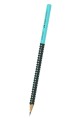 ΜΟΛΥΒΙ FABER GRIP HB ΔΙΧΡΩΜΟ ΜΑΥΡΟ-ΤΥΡΚΟΥΑΖ 517012