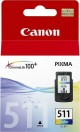 ΜΕΛΑΝΙ INKJET CANON CL-511 COLOR 9ML (2972B001)